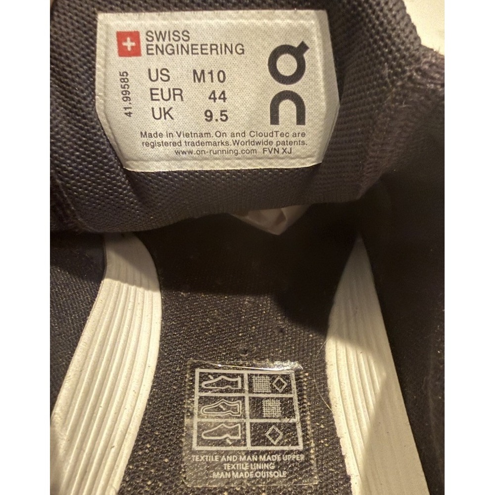 On Running Cloudswift sneakers size 10 - Picture 8 of 9